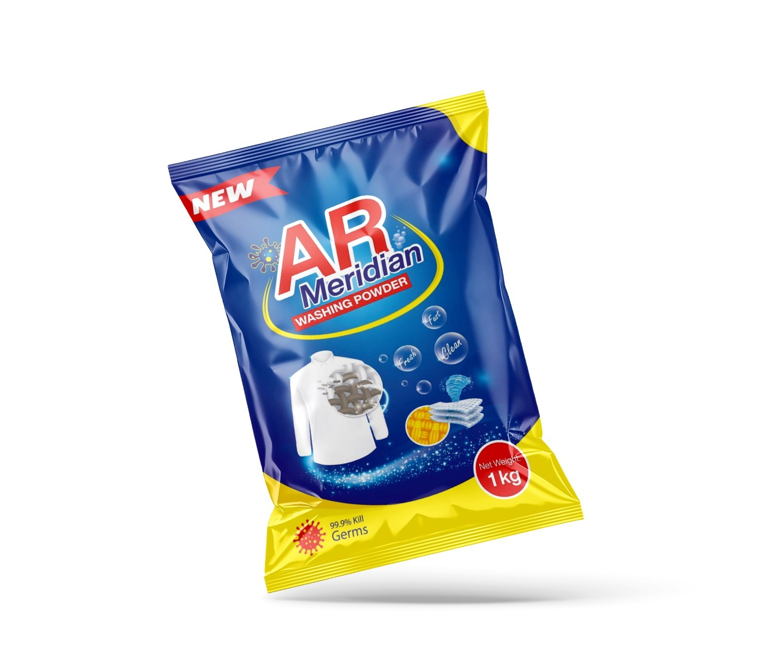 AR Meridian Washing Powder Pack - Angled View